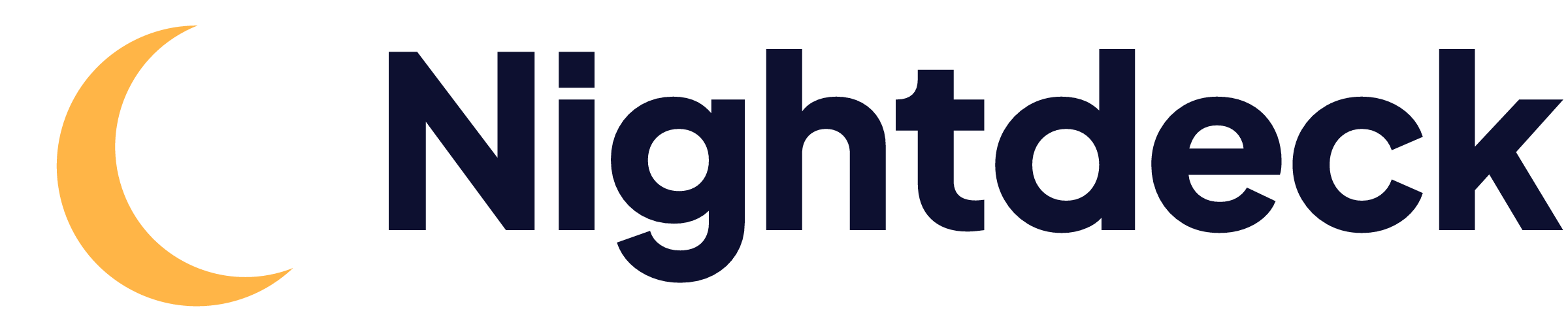 Nightdeck logo for light backgrounds